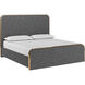 Tometi Chacha Grey Bed, King
